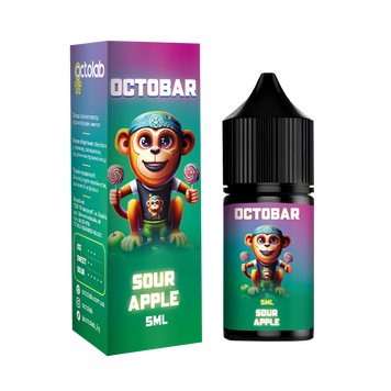 Набір рідини Octobar NFT Sour Apple 30 мл / 50 мг