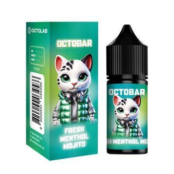 Набір рідини Octobar NFT Fresh Menthol Mojito (30 мл / 50 мг)
