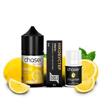 Набір Chaser Salt for Pods смак Лимон (30 мл / 30 мг) F3046 фото